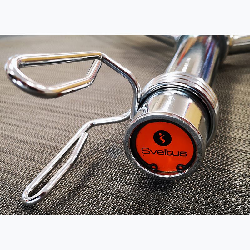 Trap bar Sveltus Olympic Trap Bar + 2 Stop Disques chrome 2