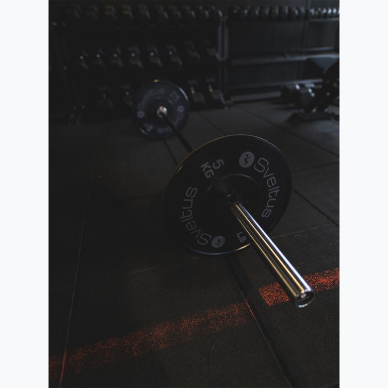 Olympic bumper weight Sveltus Training Olympic Disc 5 kg black 2