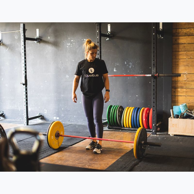 Olympic bumper weight Sveltus Training Olympic Disc 5 kg black 4