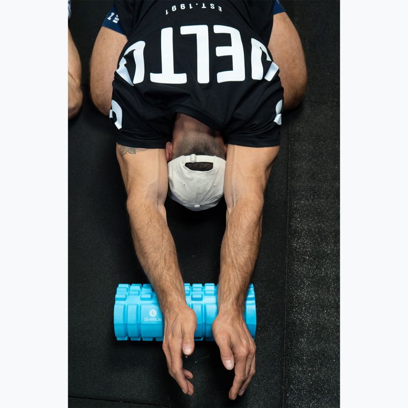 Massage roller Sveltus Foam With Grid blue 3