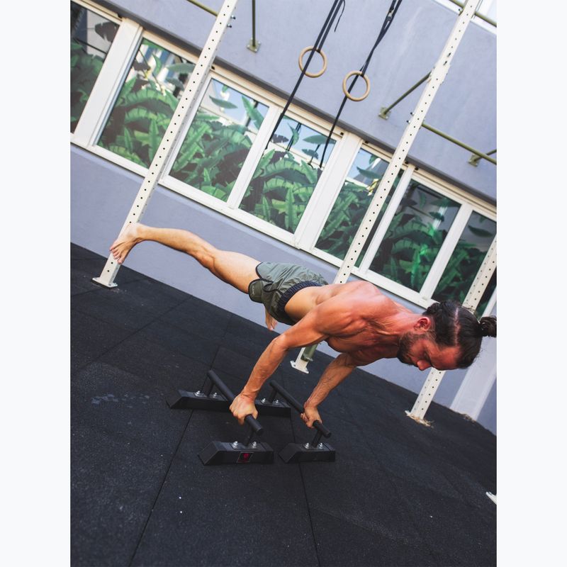 Pump holders Sveltus Parallette 2 pcs. black 6