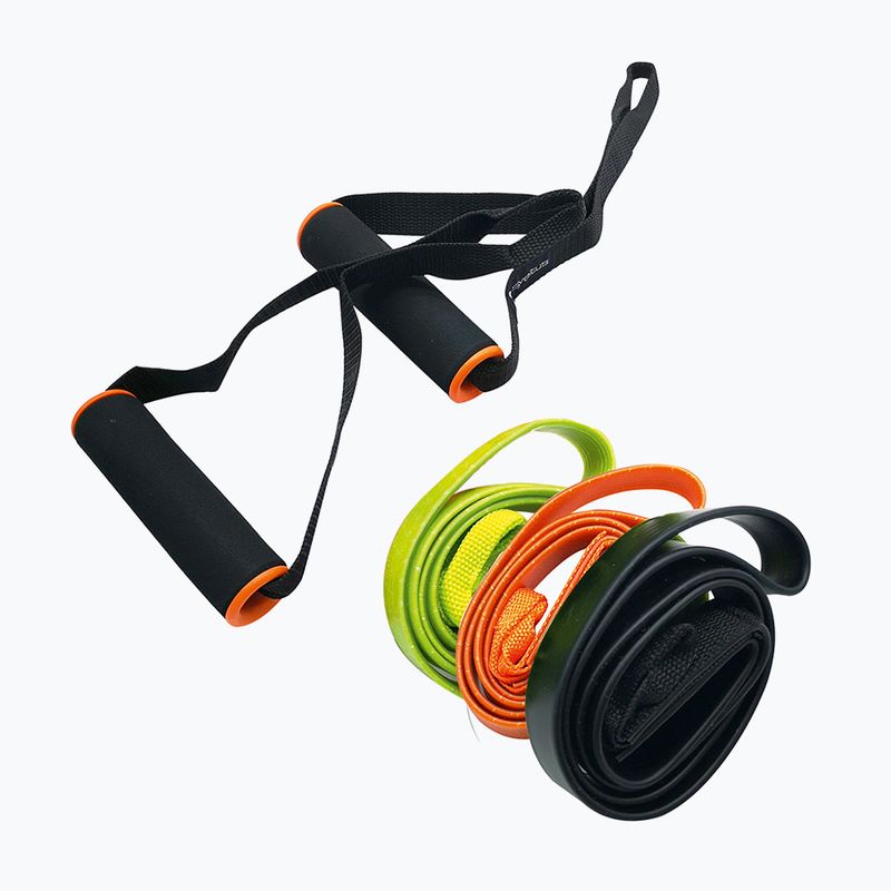 Sveltus Fitness Elastic Bands exercise expander 3 pcs. green/ orange/ black 3