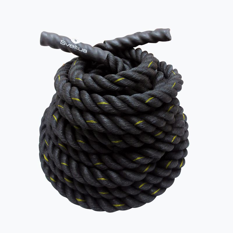 Sveltus Battle training rope 1 m black