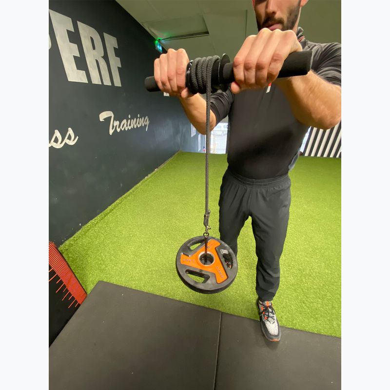 Wrist and forearm trainer Sveltus Wrist Roller black 2