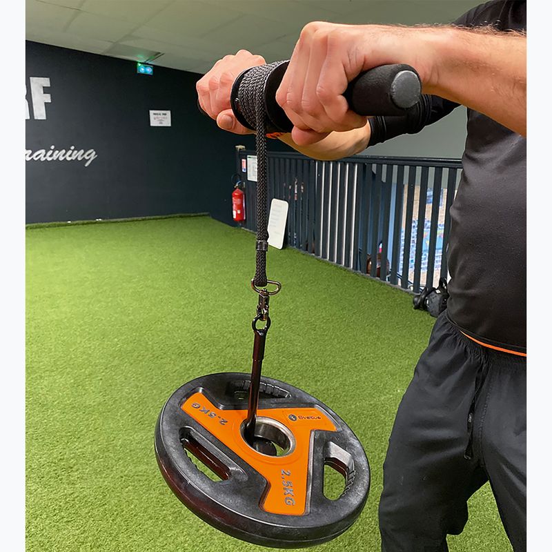 Wrist and forearm trainer Sveltus Wrist Roller black 4