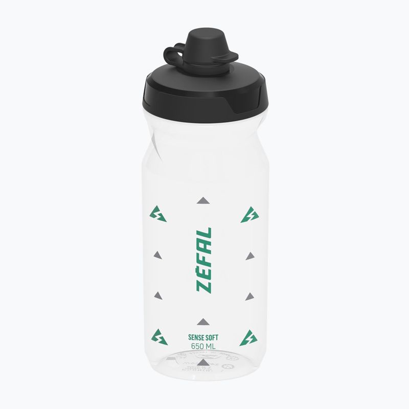 Zefal Sense Soft 65 No-Mud 650 ml translucent bicycle bottle