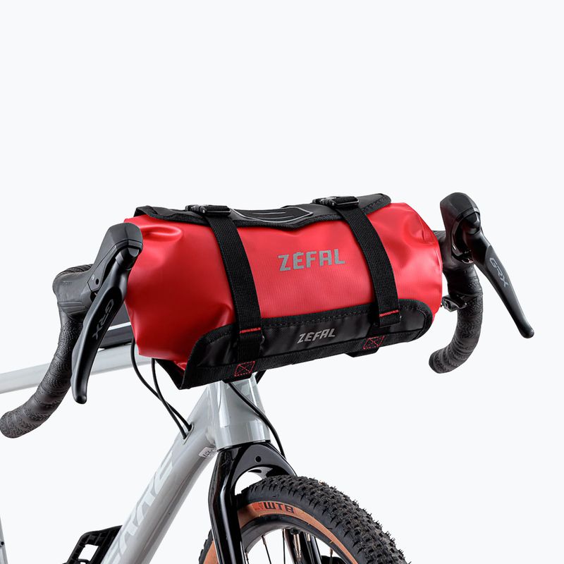 Bicycle handlebar bag Zefal Z Adventure F5 5 l red/black 3