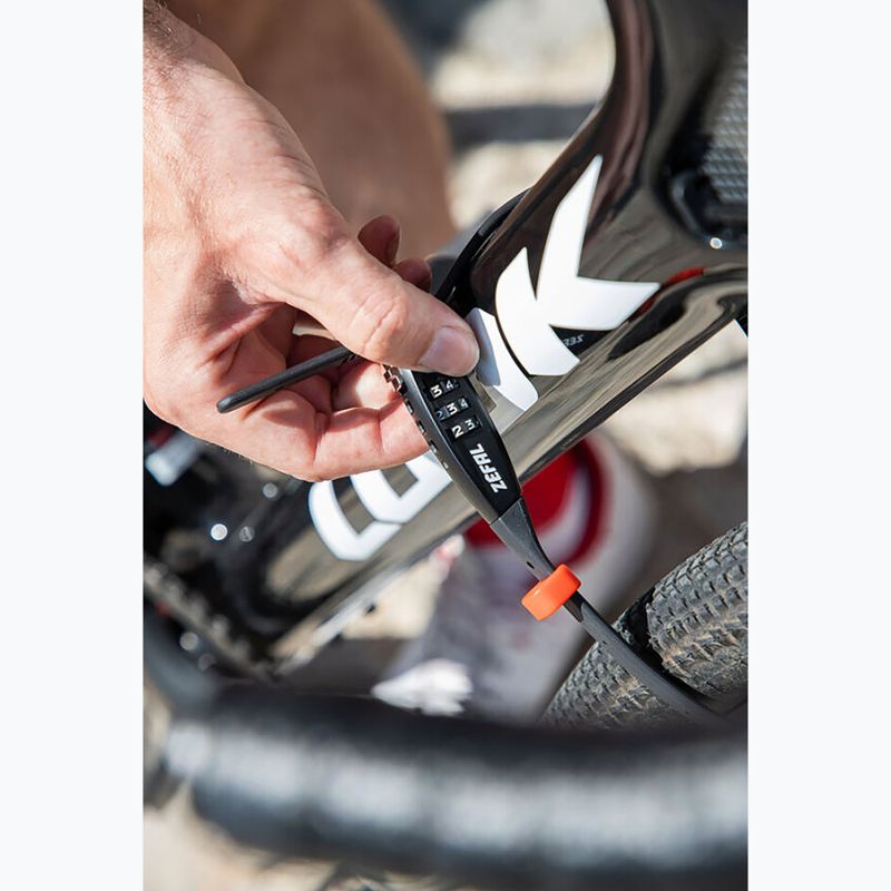 Bike lock Zefal K-Traz Zip3 700 XL Level 3 Zip Look black 5