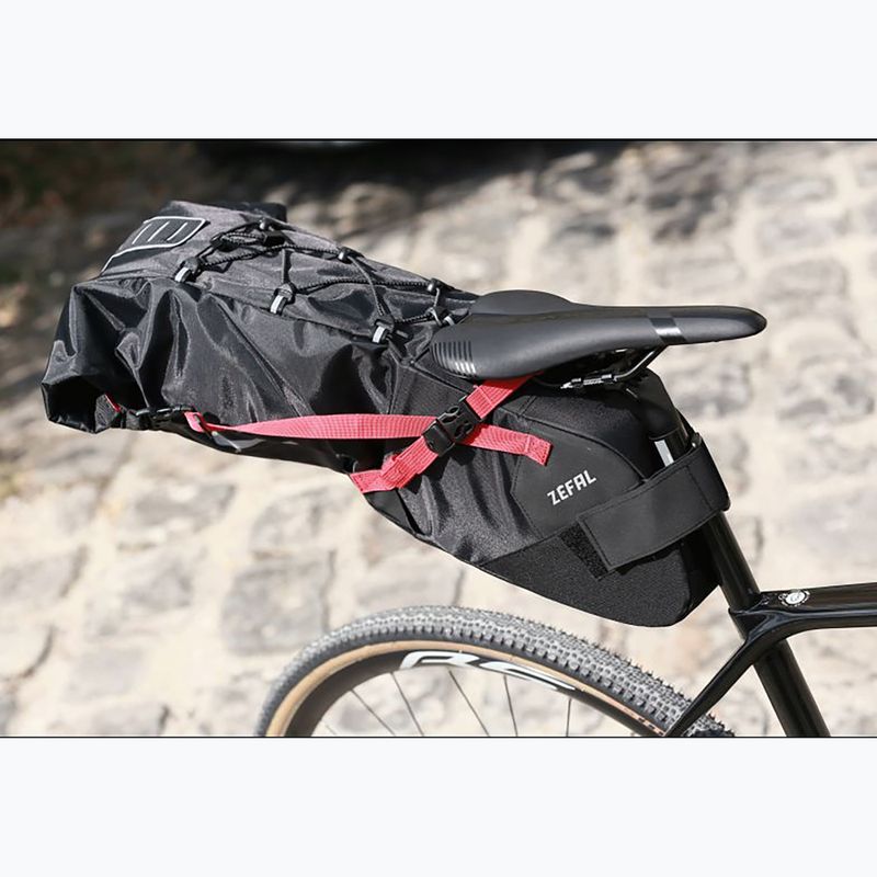 Zefal Bikepacking under-saddle bike bag with Adventure R11 black ZF-7001 9