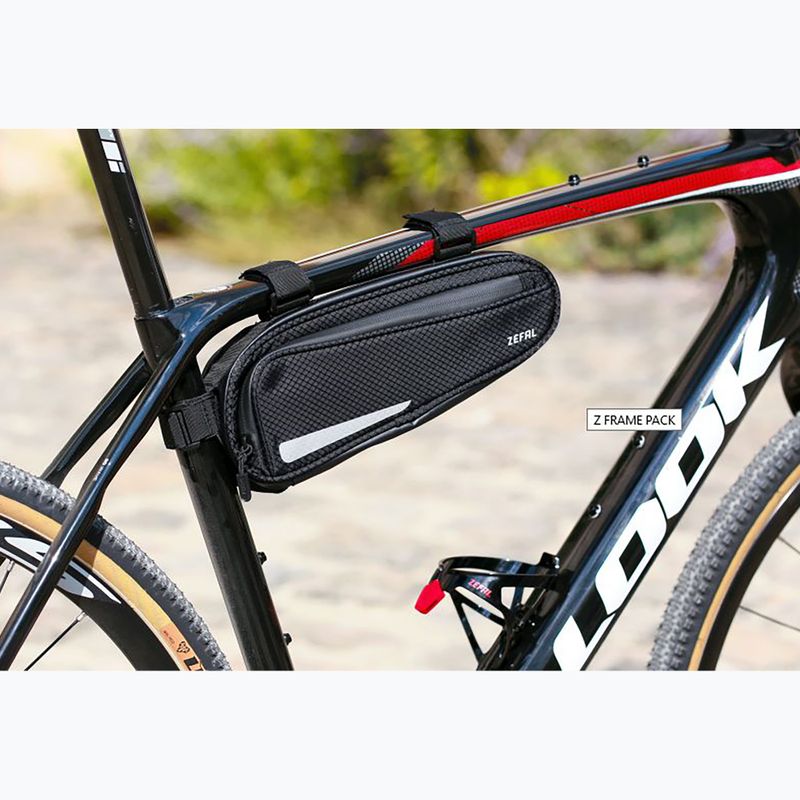 Zefal Bikepacking under-frame bike bag with Frame Pack black ZF-7049 6