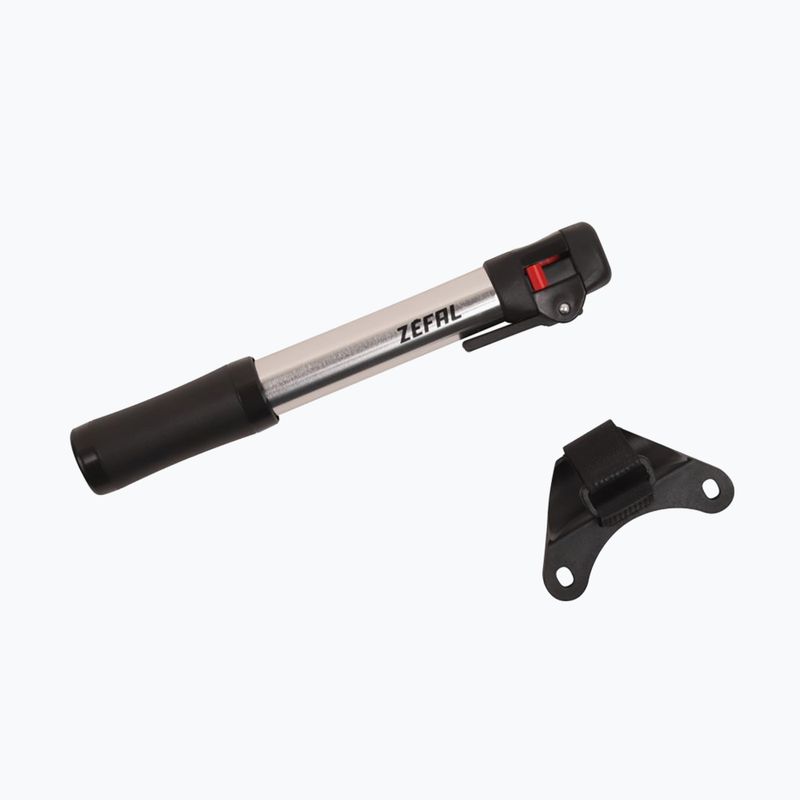 Zefal Switch silver/black bicycle pump 2