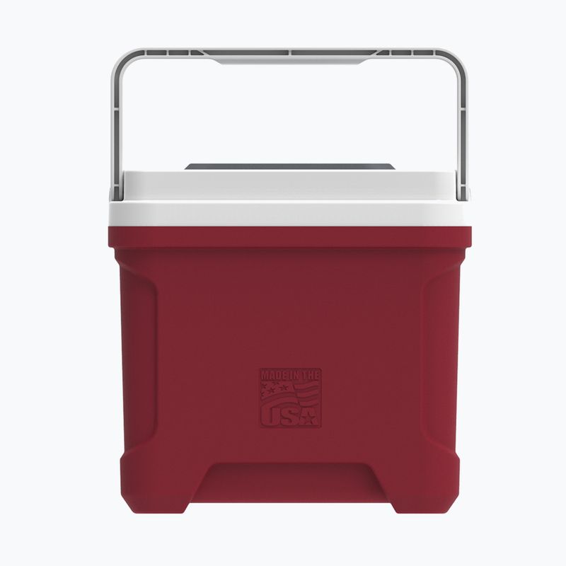 Igloo Latitude 16 industrial red/white/meteorite travel fridge 3