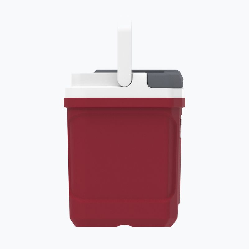 Igloo Latitude 16 industrial red/white/meteorite travel fridge 4