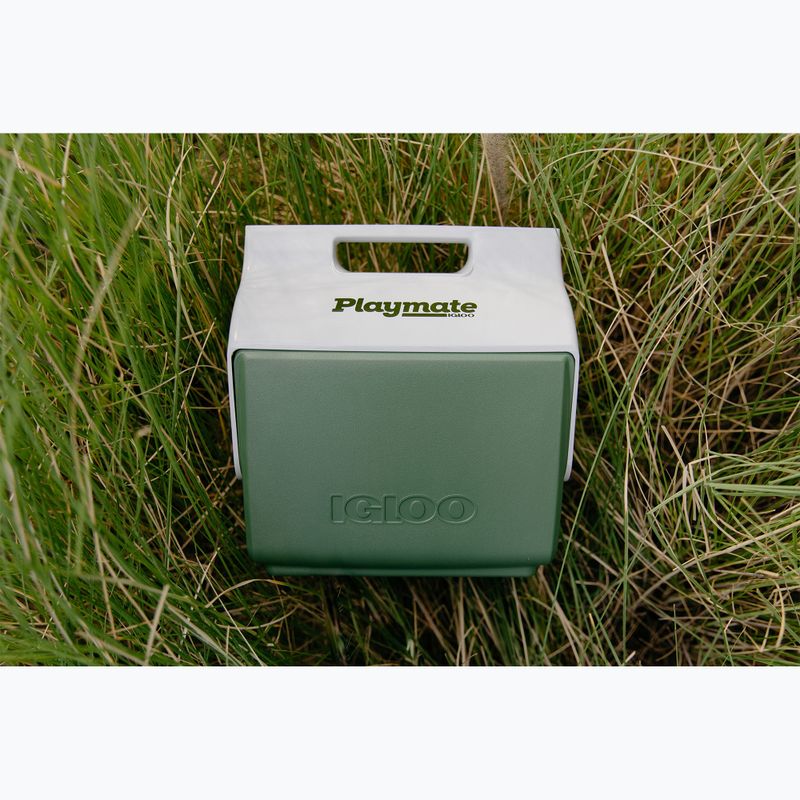 Igloo Ecocool Little Playmate Elite 6 l vintage green/eco gray travel fridge 8