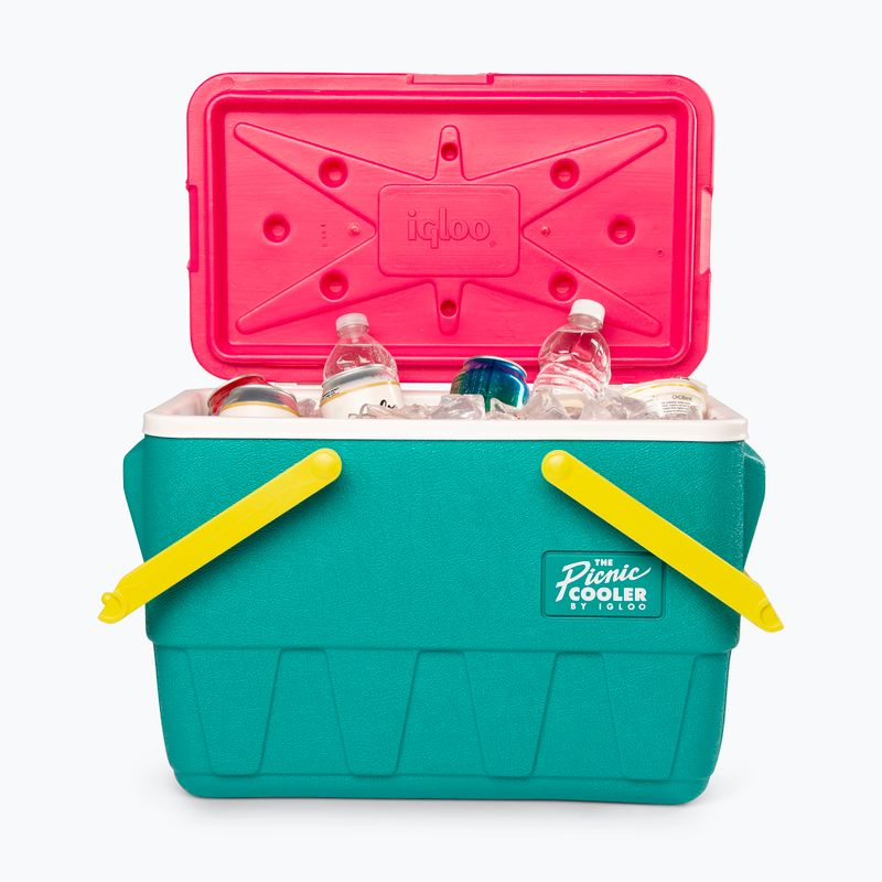Cool box Igloo Retro Picnic 25 Qt 23 l dark jade 9