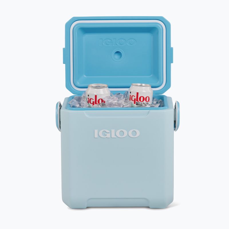 Igloo 11 Qt Tag-A-Long Too 10 litre travel fridge powder blue 6