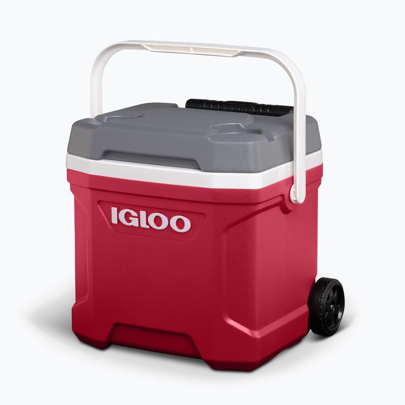 Igloo Latitude 16 Qt Roller 15 l industrial red/ meteorite camping fridge 3