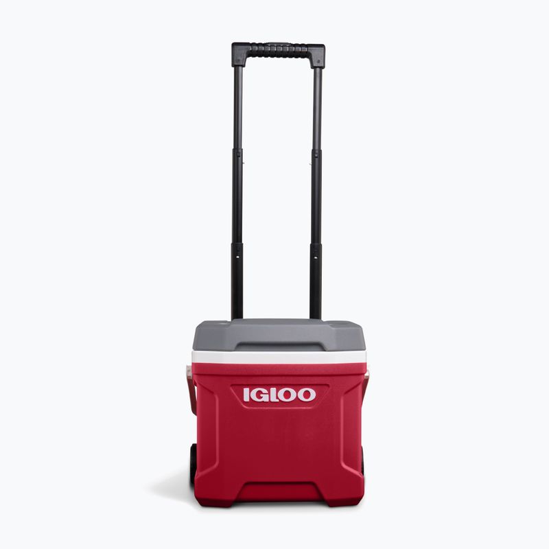 Igloo Latitude 16 Qt Roller 15 l industrial red/ meteorite camping fridge 9