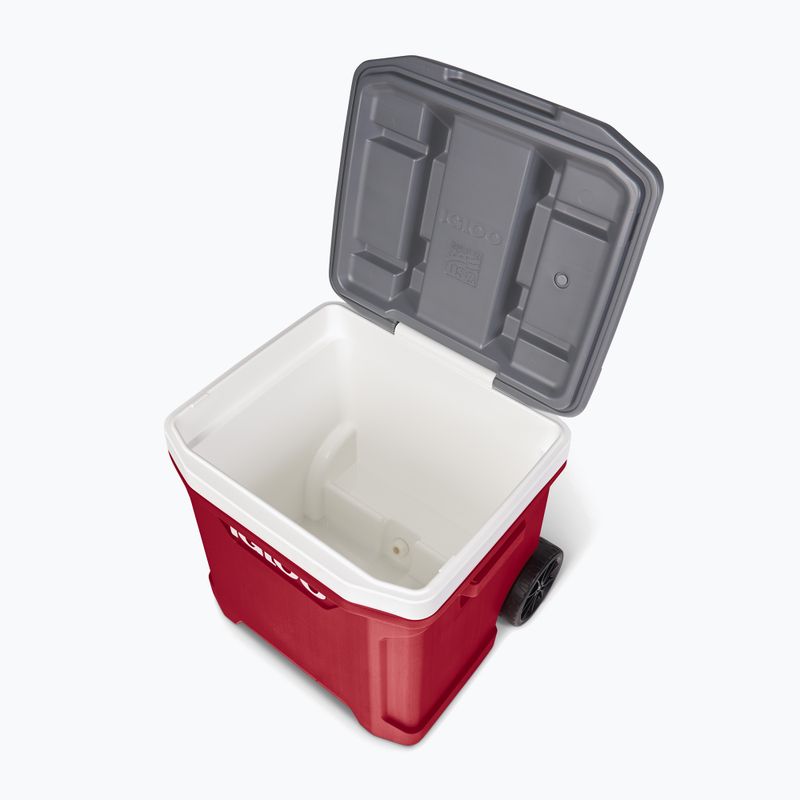Igloo Latitude 60 Roller 56 l industrial red/ meteorite camping fridge 13