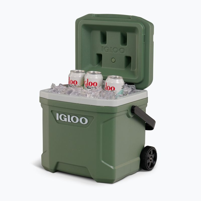 Igloo Ecocool Latitude 16 Qt Roller camping fridge 15 l vintage green 11