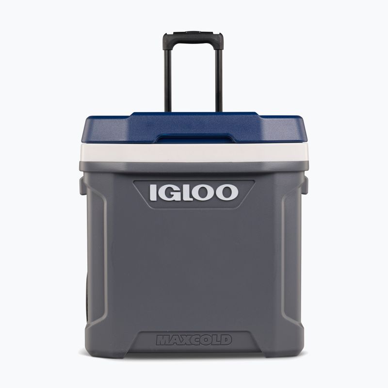 Igloo Maxcold Latitude 62 Qt Roller 59 l carbonite/ aegean sea camping fridge