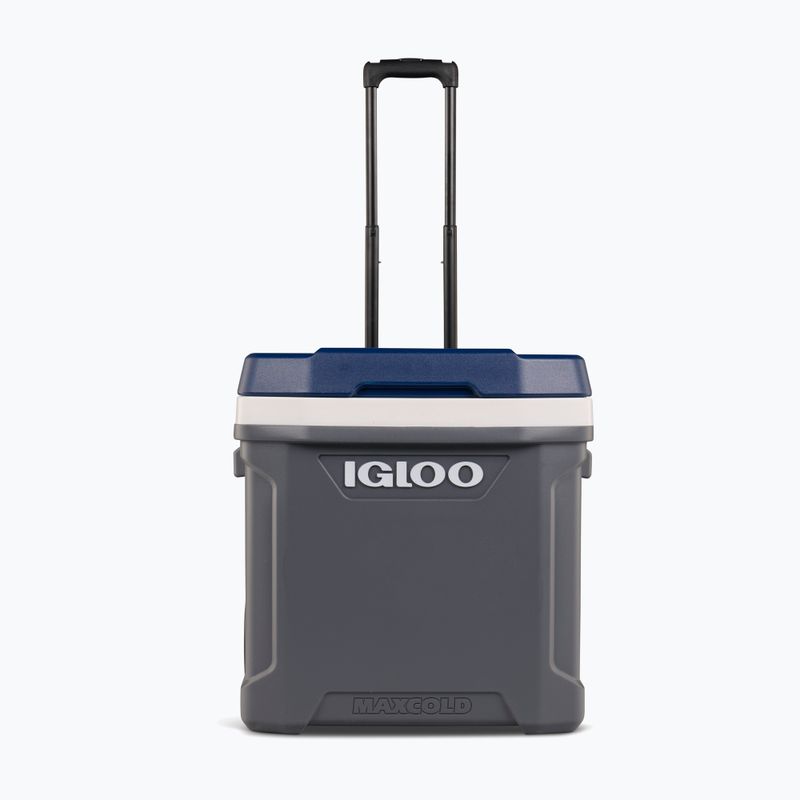 Igloo Maxcold Latitude 62 Qt Roller 59 l carbonite/ aegean sea camping fridge 8