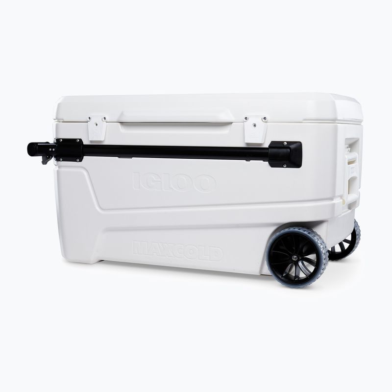 Igloo Sunset Glide 110 104 l white camping fridge 2