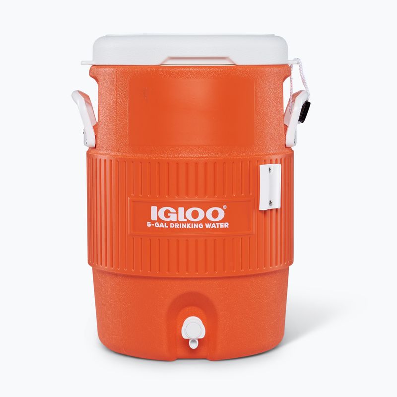 Igloo Seat Top 5 Gallon 19 l orange water tank