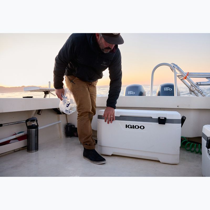 Cool box Igloo Latitude Marine Ultra 100 Qt 94 l white 5