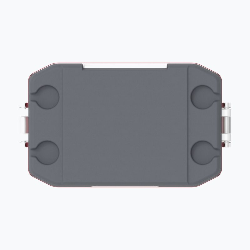 Igloo Latitude 52 industrial red/white/meteorite travel fridge 5