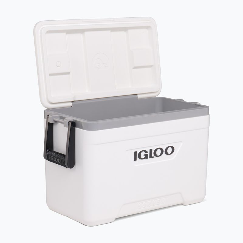 Igloo Marine 25 Qt 23 l white/ moonscape gray camping fridge 6