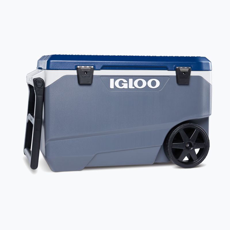 Igloo Maxcold Latitude 90 Qt Roller 85 l carbonite/aegean sea camping fridge 3
