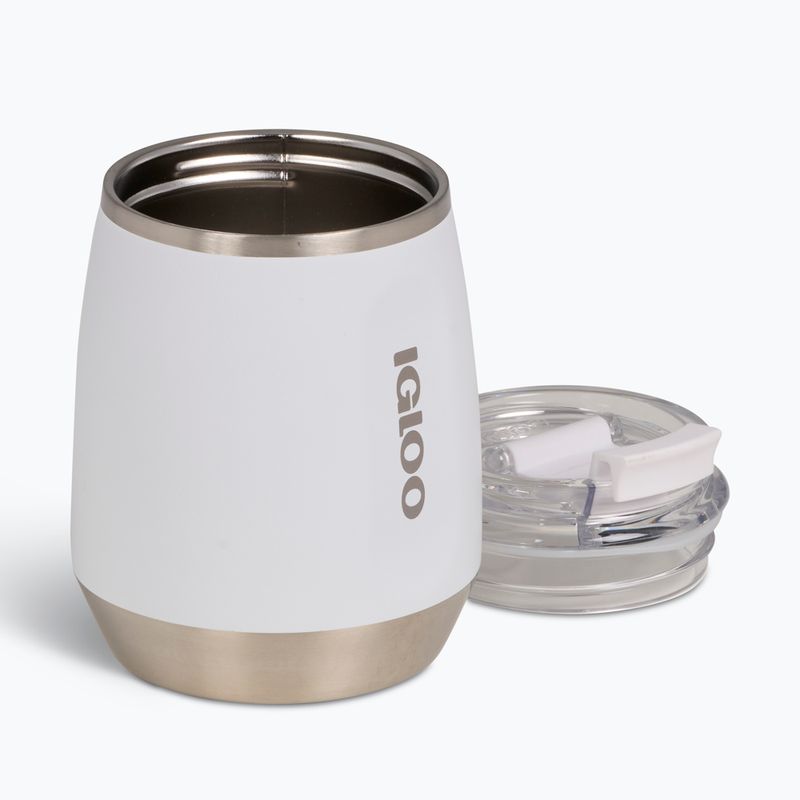 Igloo Wine Tumbler 295 ml white thermal mug 2