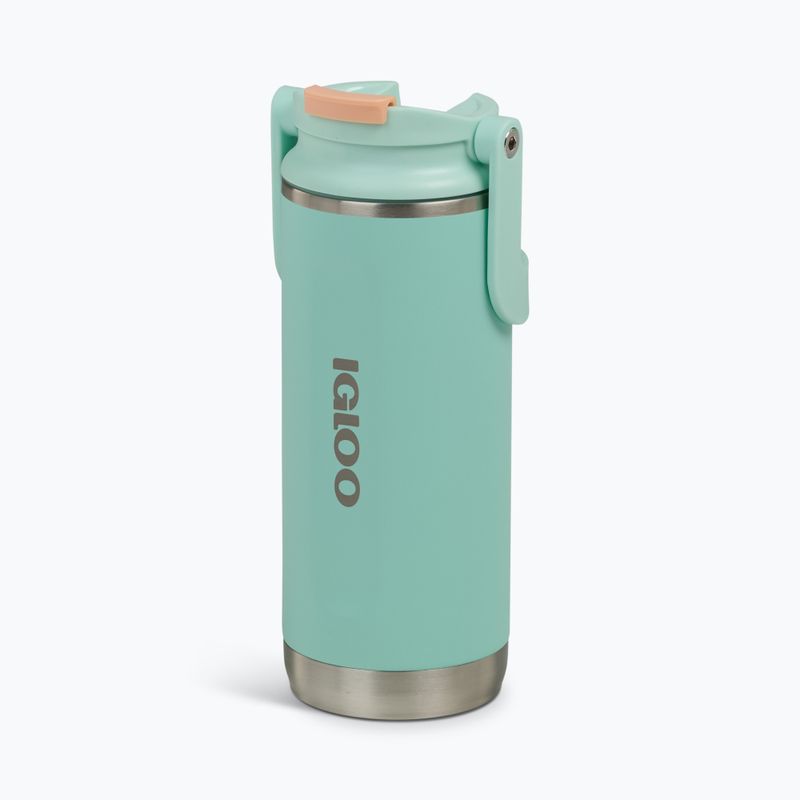 Igloo Tumbler Flip 'n' Sip 480 ml seafoam thermal mug 4