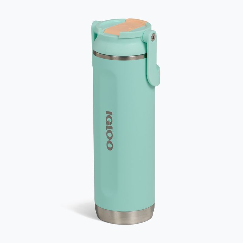 Igloo Tumbler Flip 'n' Sip 600ml seafoam thermal mug 4