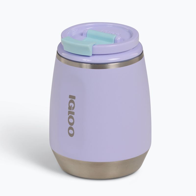 Igloo Wine Tumbler 295 ml lilac breeze thermal mug 4