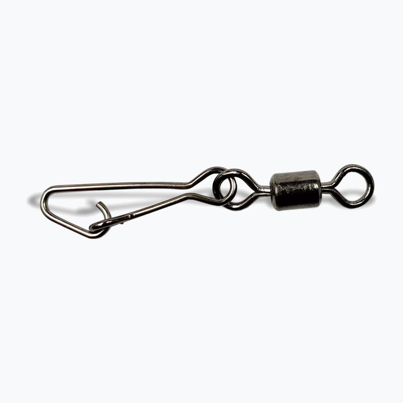Spinning connectors VMC 3520Bn Curve Snap + Swivel black AVM290118