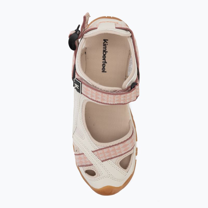 Women's sandals Kimberfeel Attica beige clair 5