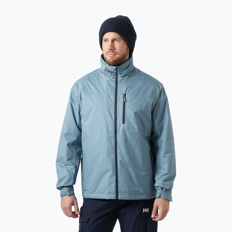Men's sailing jacket Helly Hansen Crew Hooded Pile washed navy 14