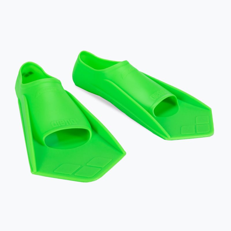 Arena Powerfin Hook green swimming fins 95218/65