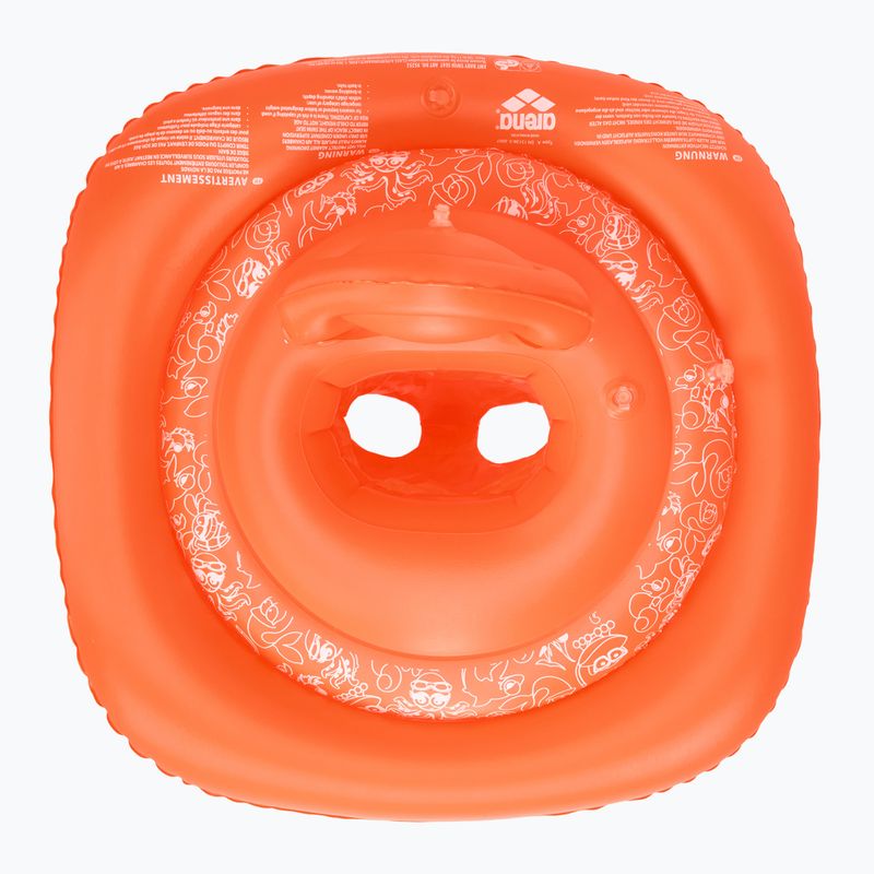 Children's swimming seat arena Water Tribe Baby Swim Seat nectarine/white 2