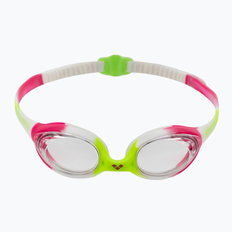 Children's swimming goggles arena Spider lime fushia/white/clear 92338/16 2