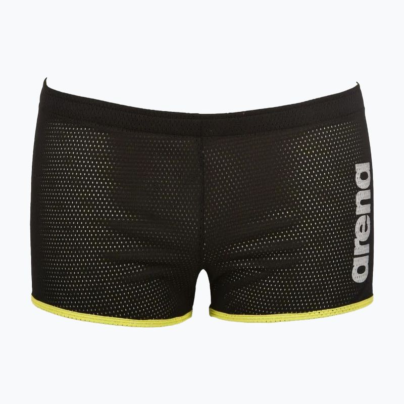 Men's arena Square Cut Drag Suit swimming boxers black