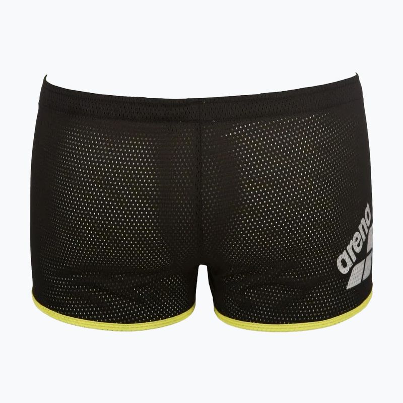Men's arena Square Cut Drag Suit swimming boxers black 2