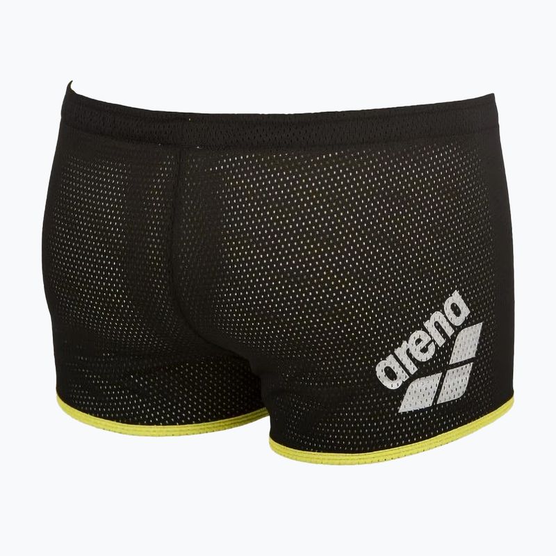 Men's arena Square Cut Drag Suit swimming boxers black 4