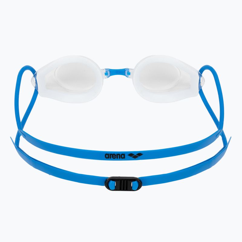 Children's swim goggles arena Tracks JR clear/clear/light blue 4
