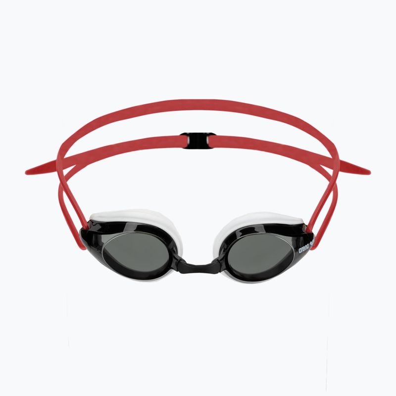 Children's swimming goggles arena Tracks JR smoke/white/red 2