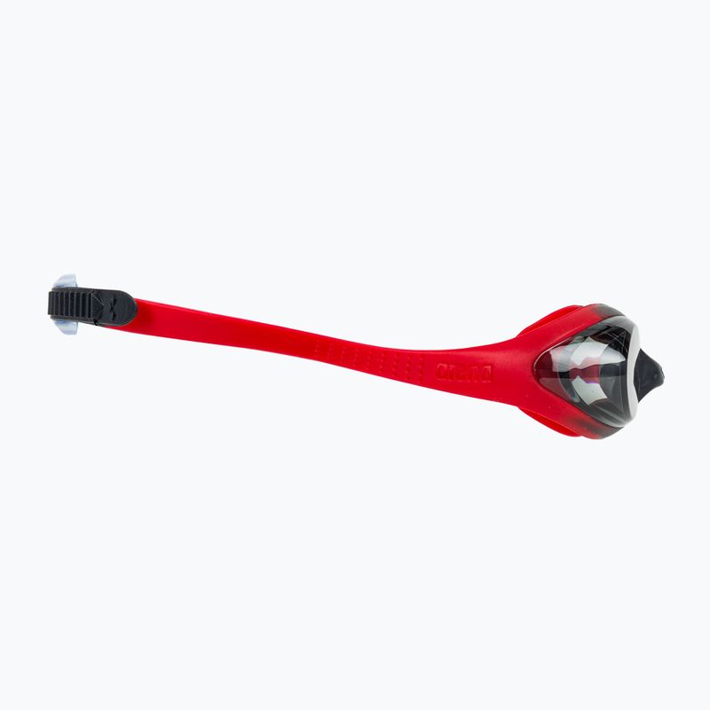 Children's swim goggles arena Spider red/smoke/black 3