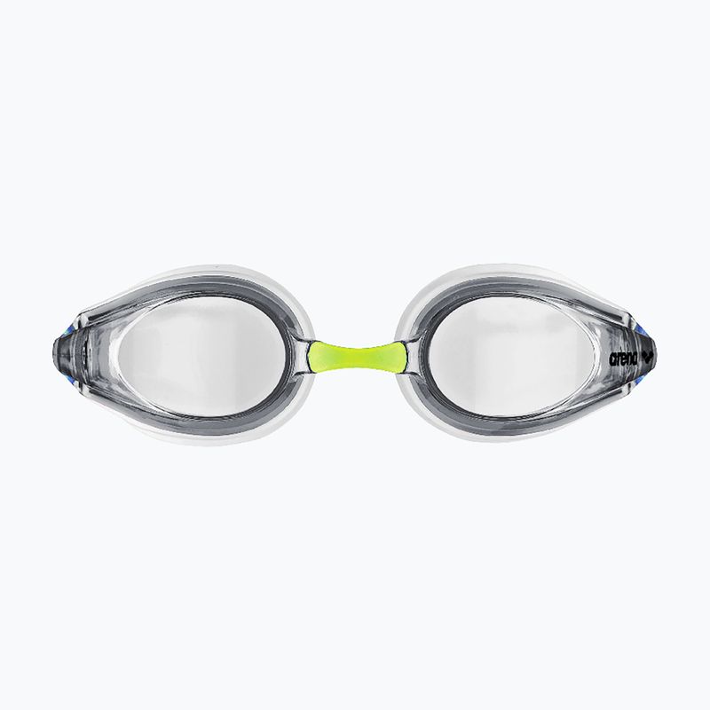 Swim goggles arena Tracks white/clear/blue 2