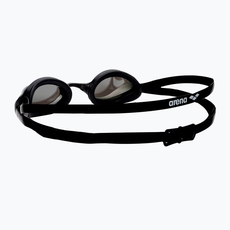 Arena Python Mirror silver/black swimming goggles 4